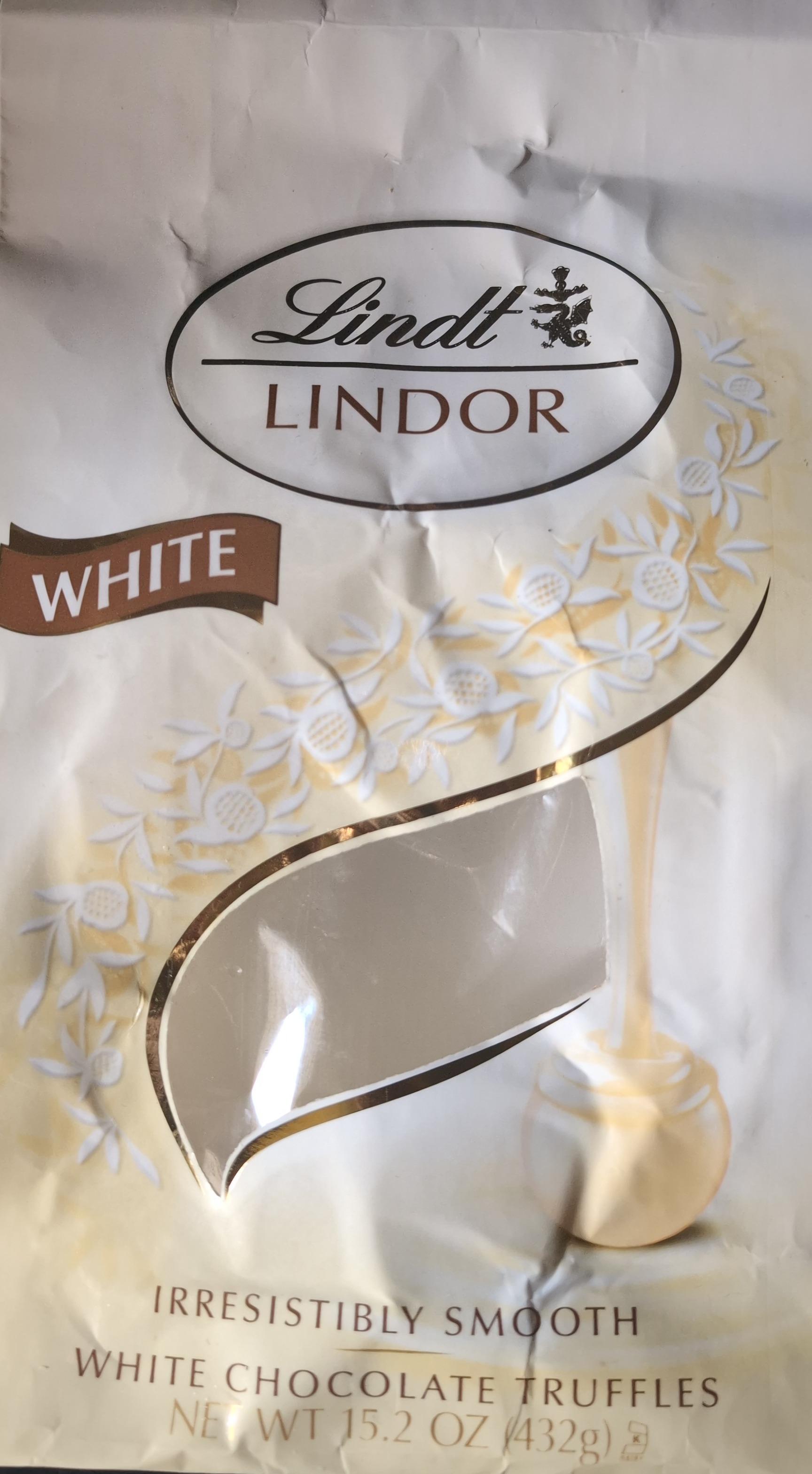 Lindt Lindor White Chocolate Truffles
