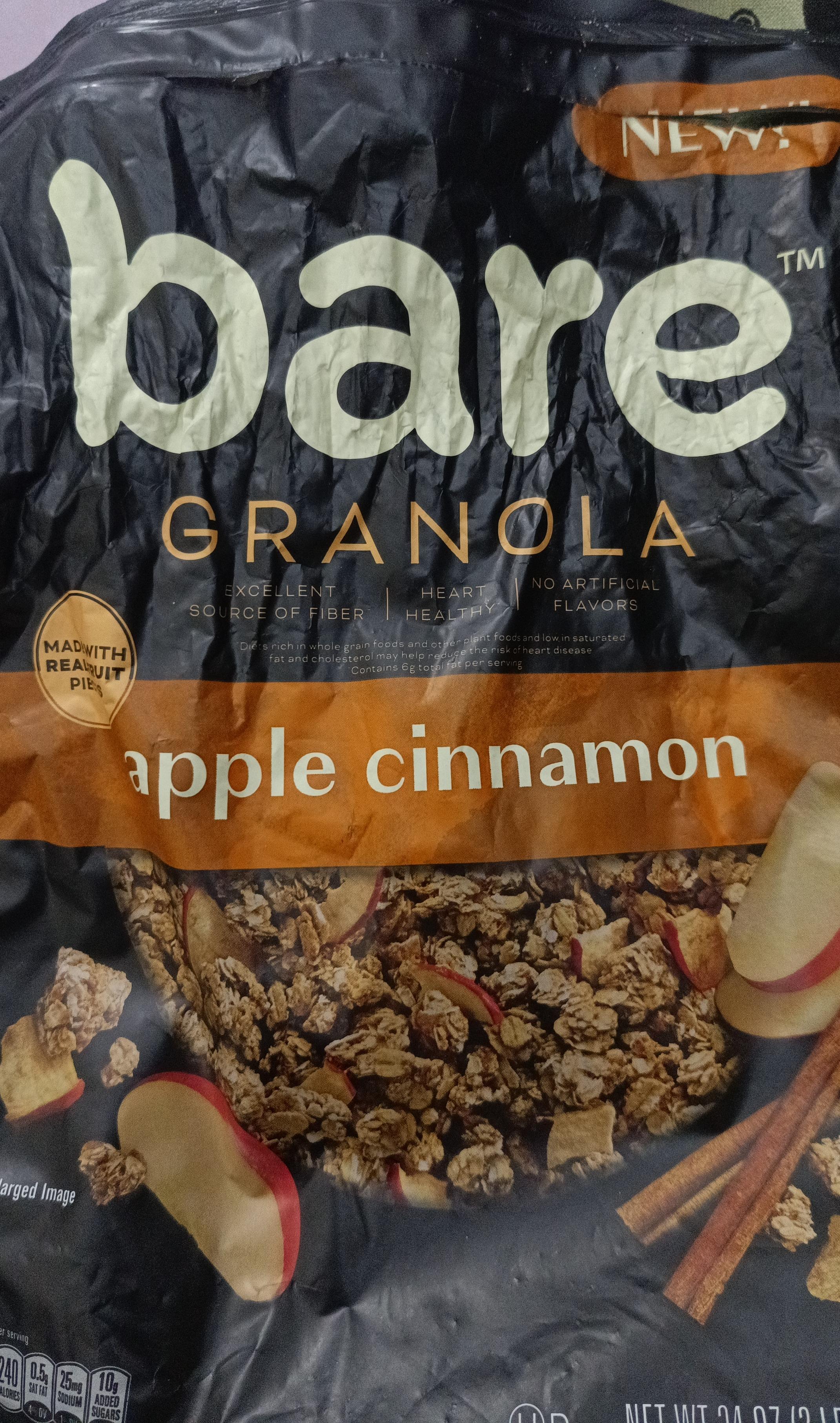 Bare Granola Apple Cinnamon