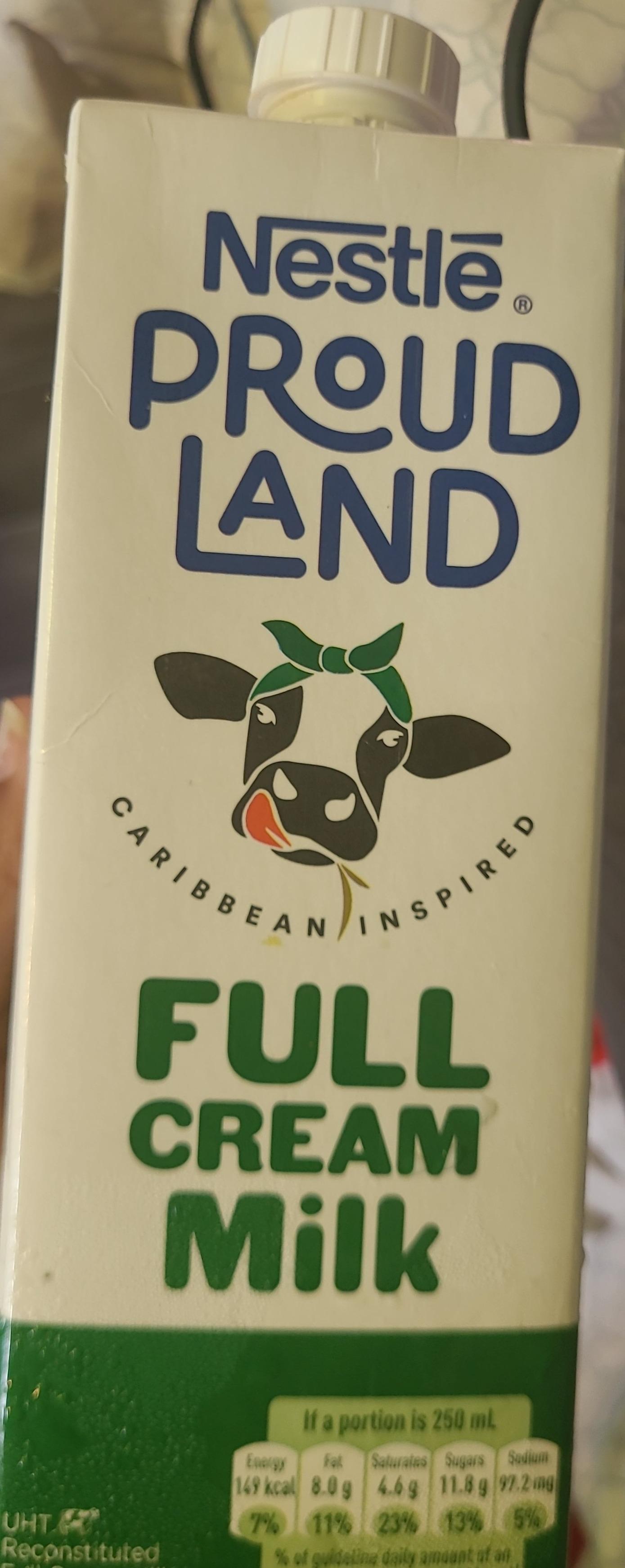 Nestle Proud Land Full Cream Milk