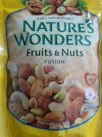 Nature's Wonders Fruits & Nuts Fusion