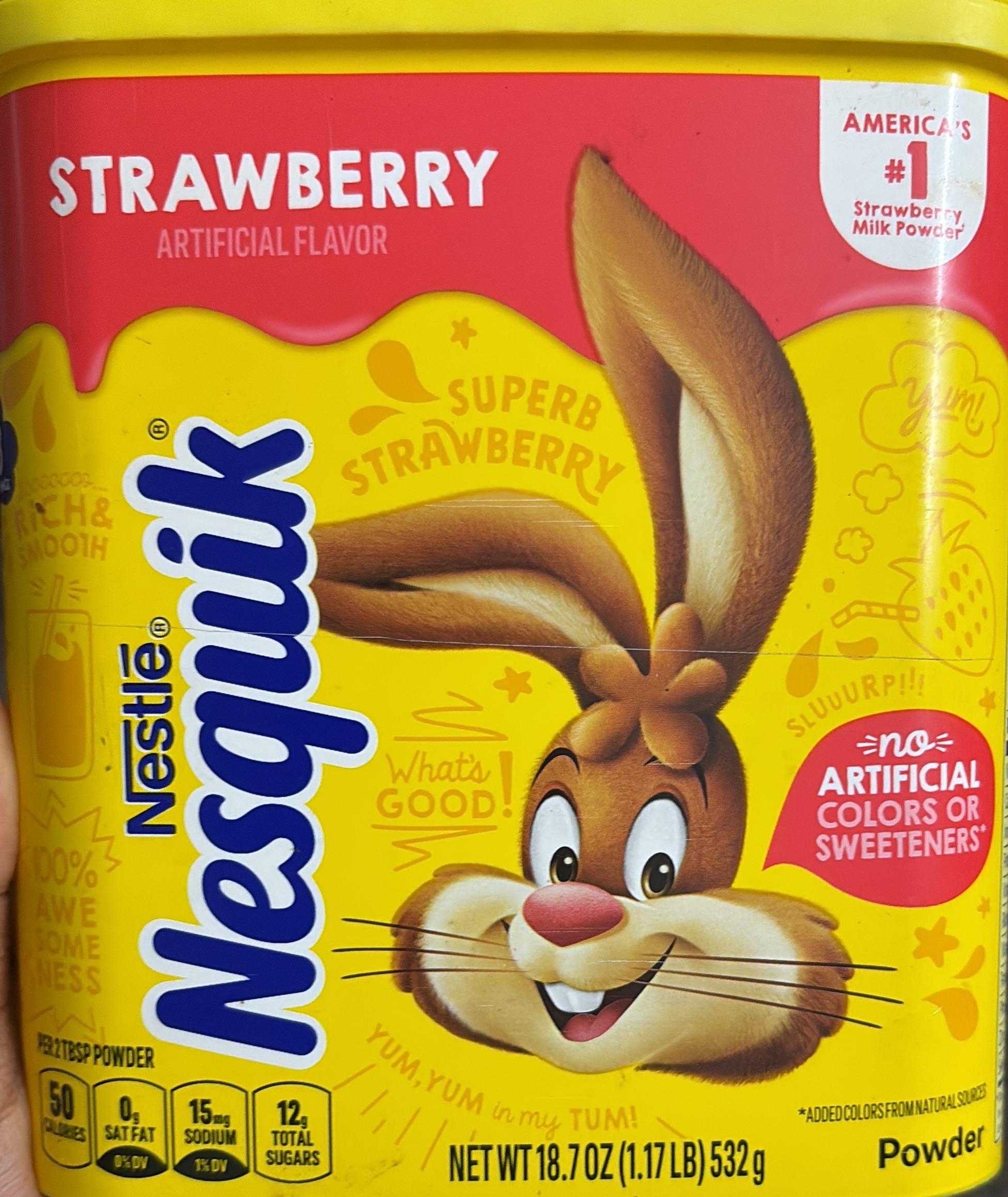 Nestle Nesquik Milk Powder Strawberry