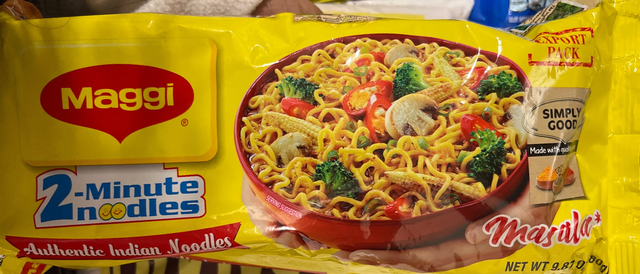 Maggi 2-Minute Noodles Authentic Indian Noodles