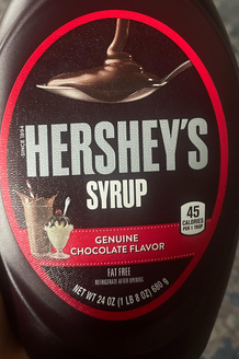 Hershey's Syrup Genuine Chocolate Flavor