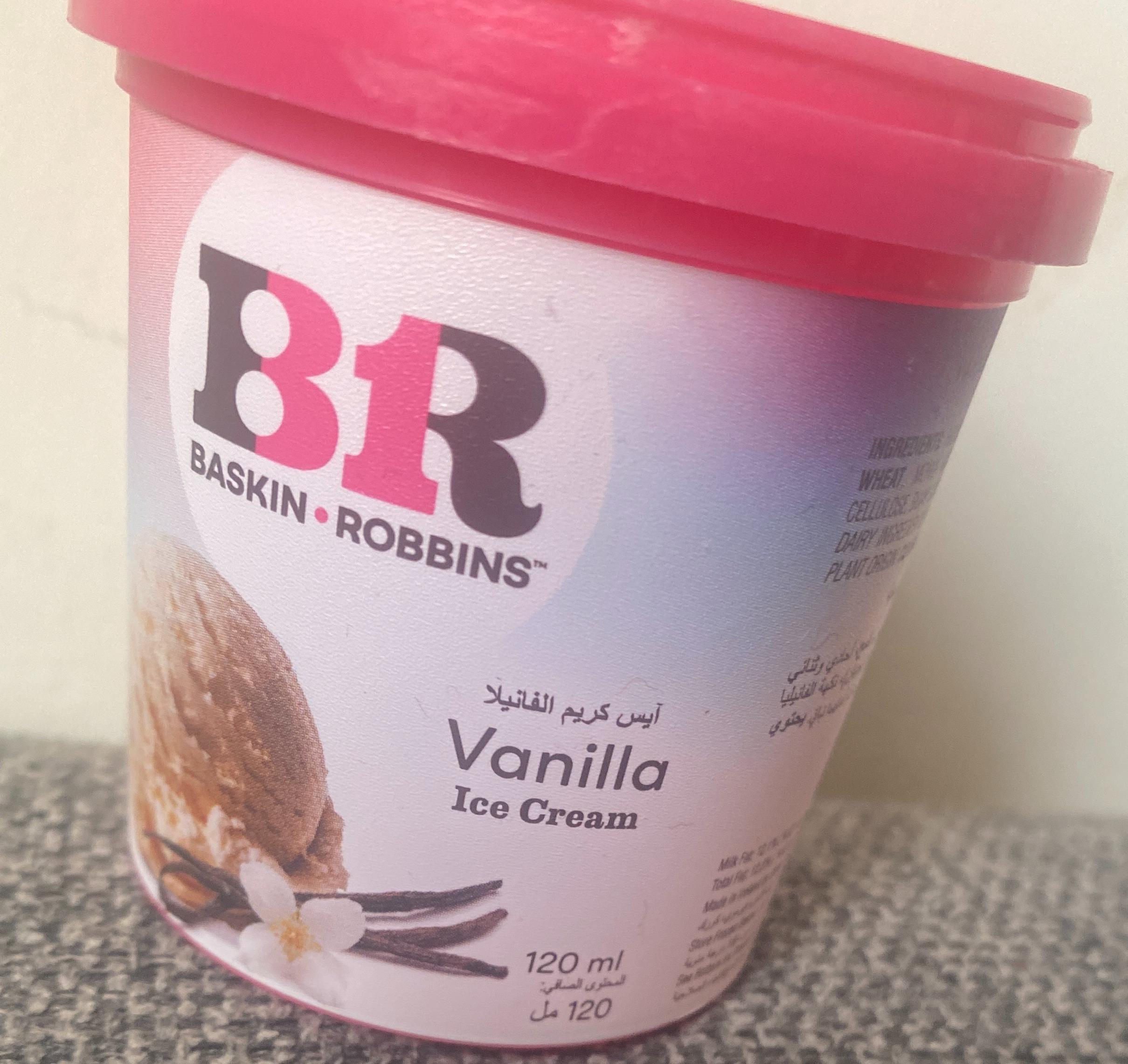 Baskin Robbins Vanilla Ice Cream
