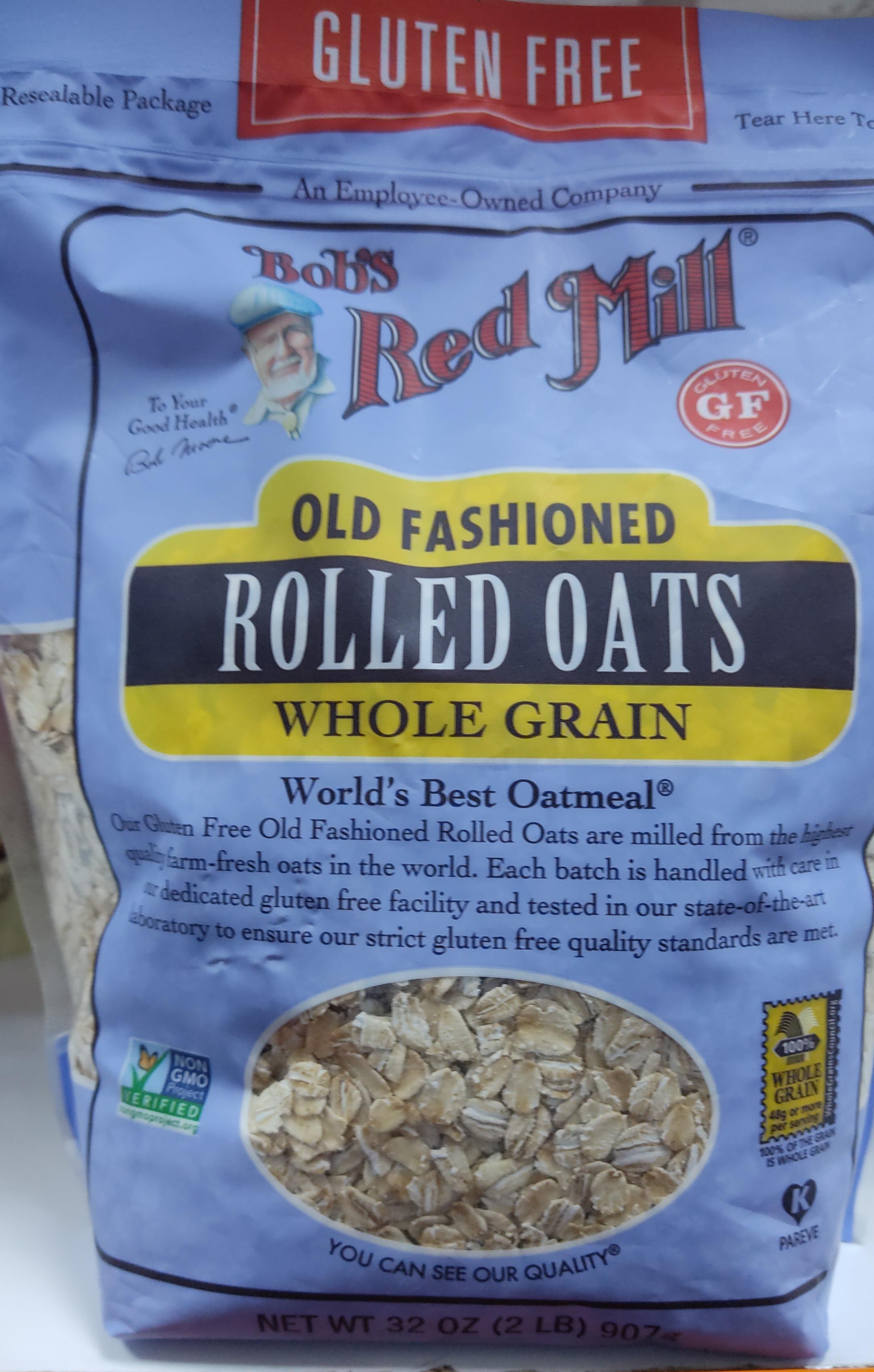Bob's Red Mill Rolled Oats Whole Grain