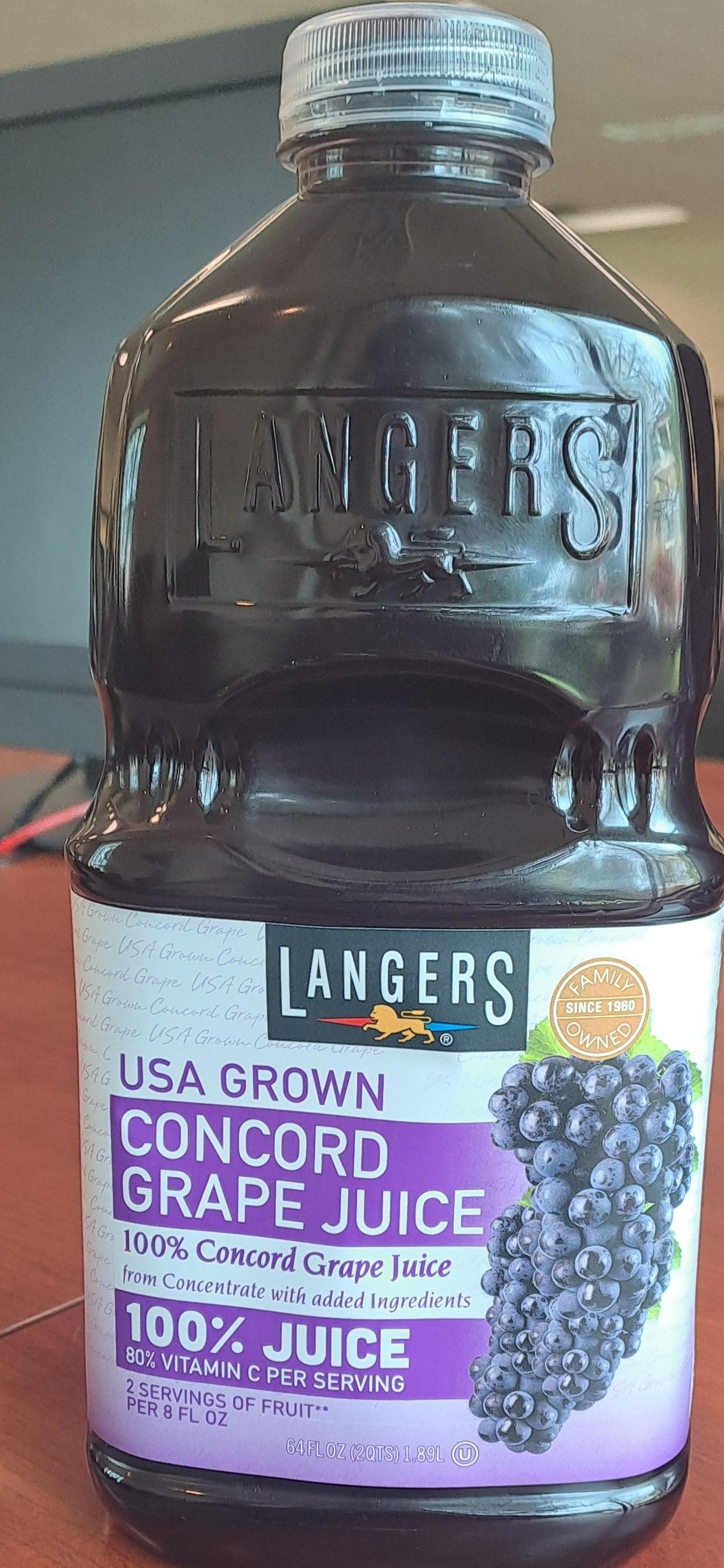 Langers Concord Grape Juice