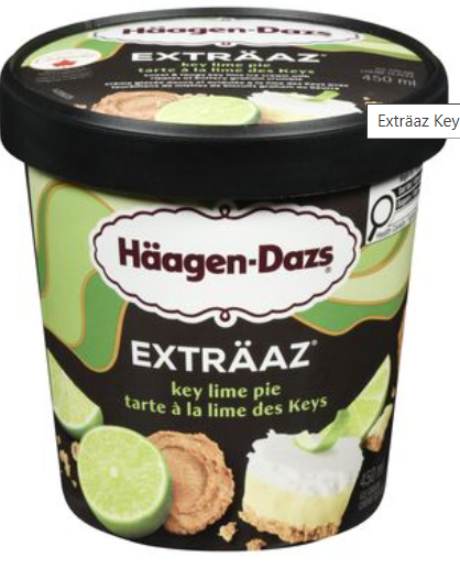 Haagen-Dazs Extraaz Key Lime Pie