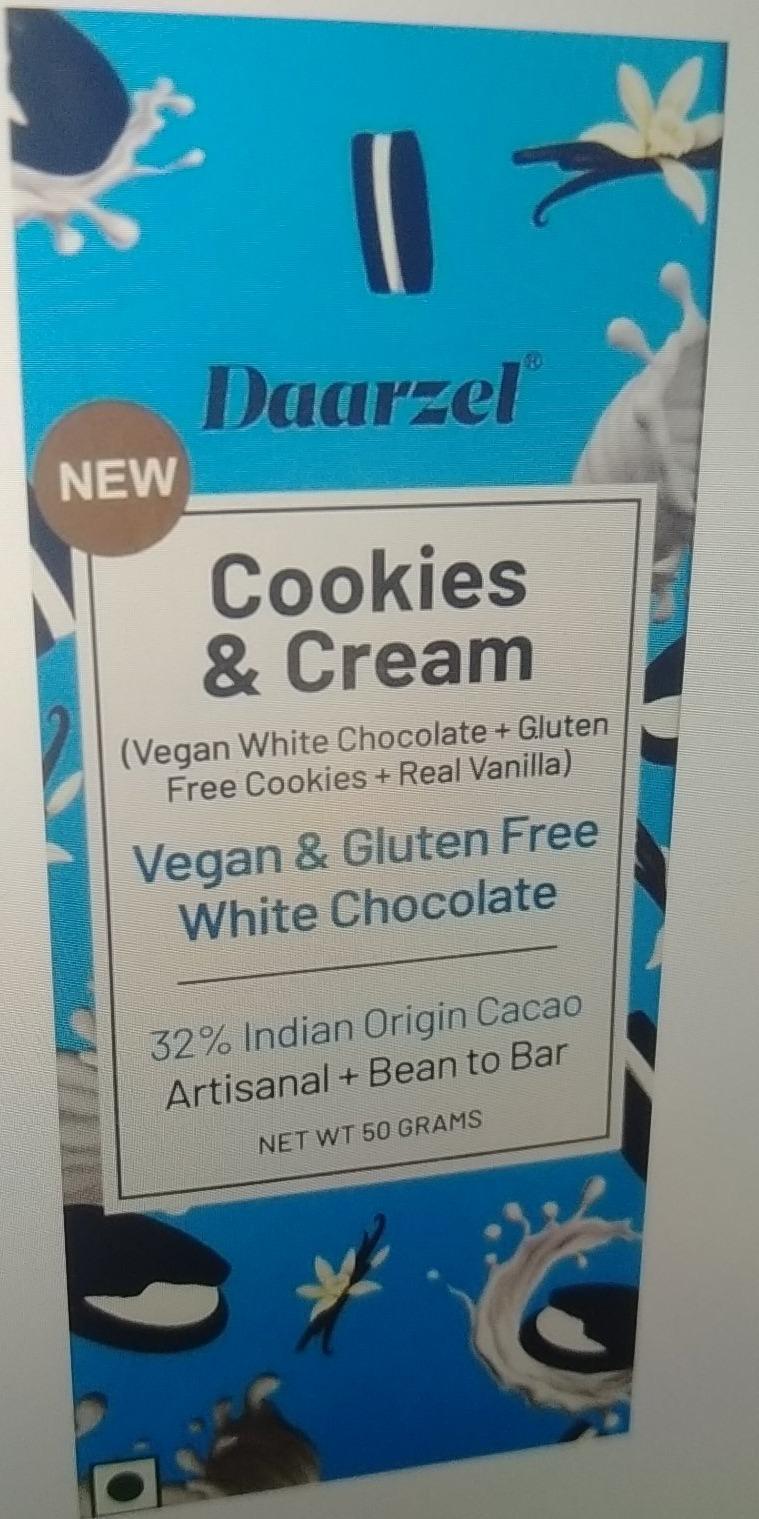 Daarzel Cookies & Cream White Chocolate