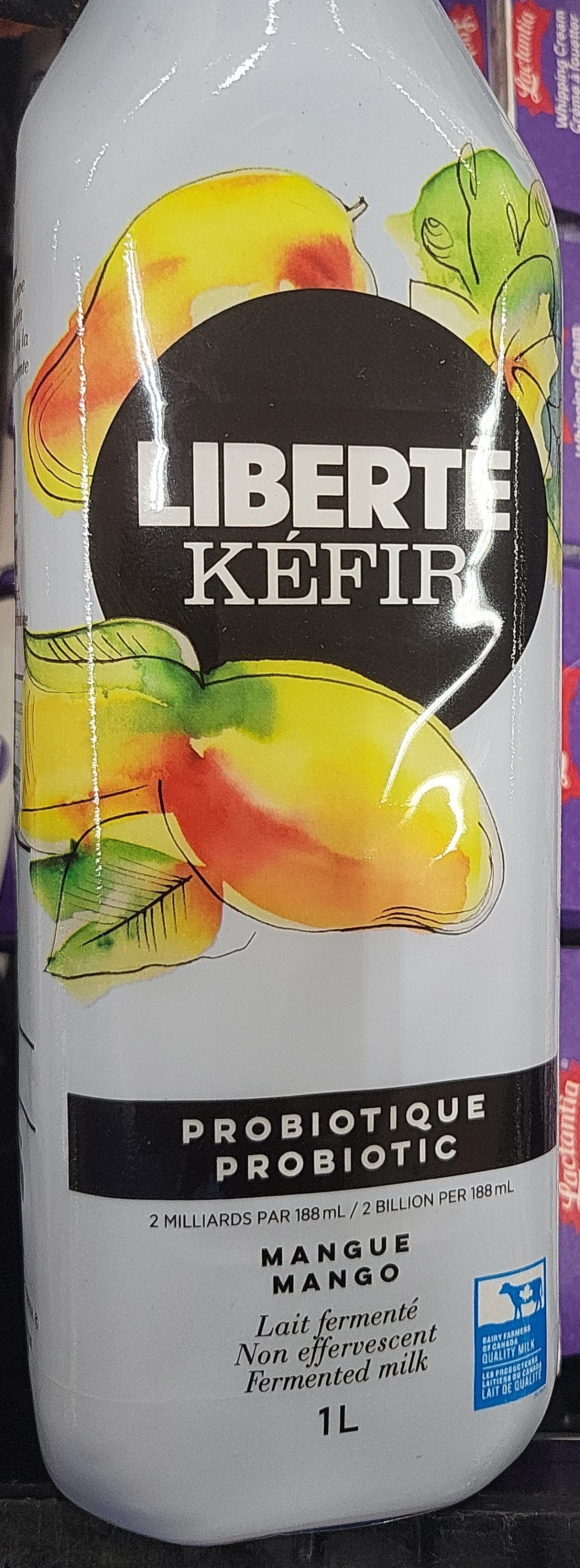 Liberte Kefir Probiotique Mangue