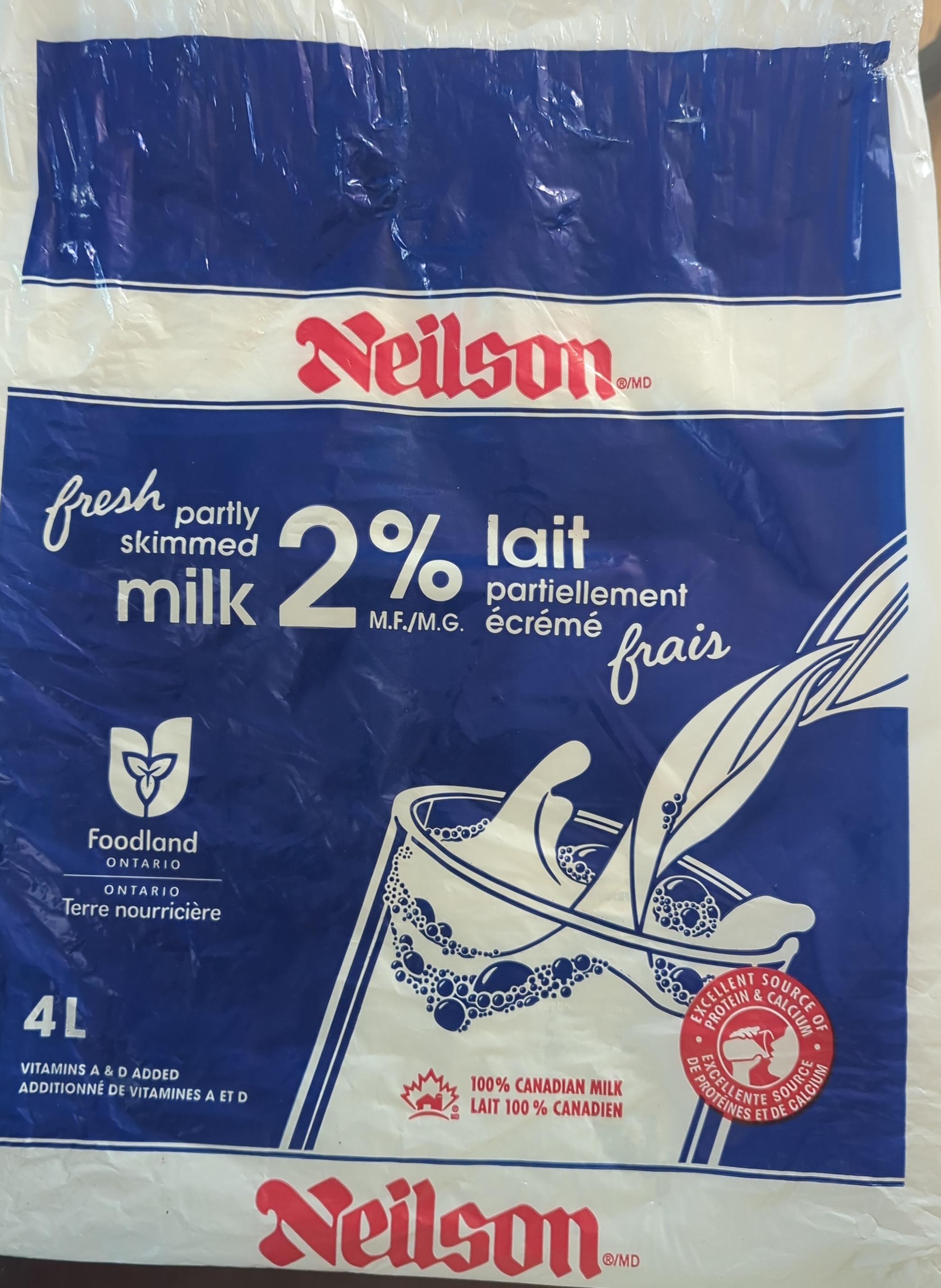 Neilson Fresh Partly Skimmed Milk