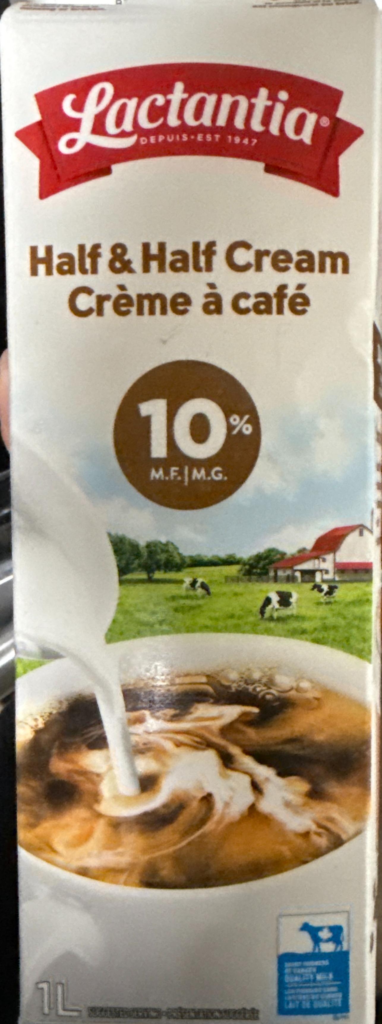 Lactantia 10% Half & Half Cream