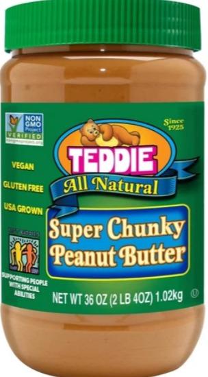 Teddie Super Chunky Peanut Butter