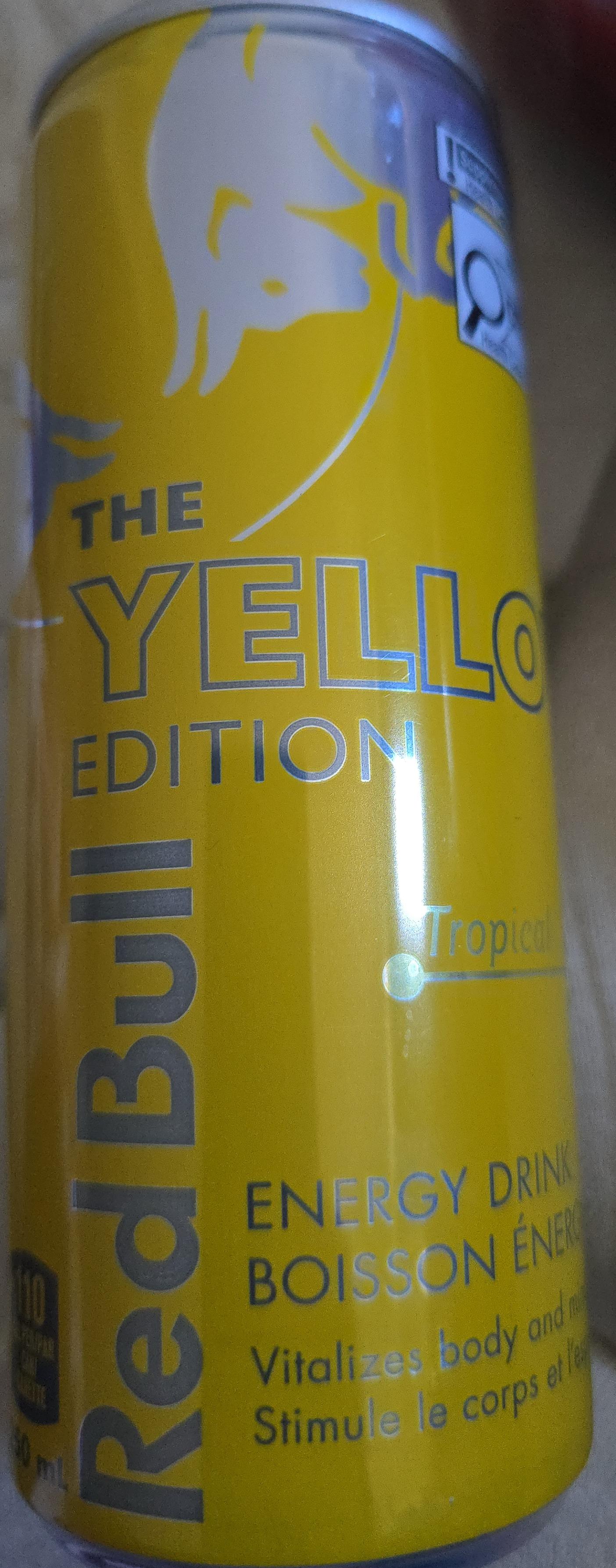 Red Bull The Yellow Edition Tropical Energy Drink