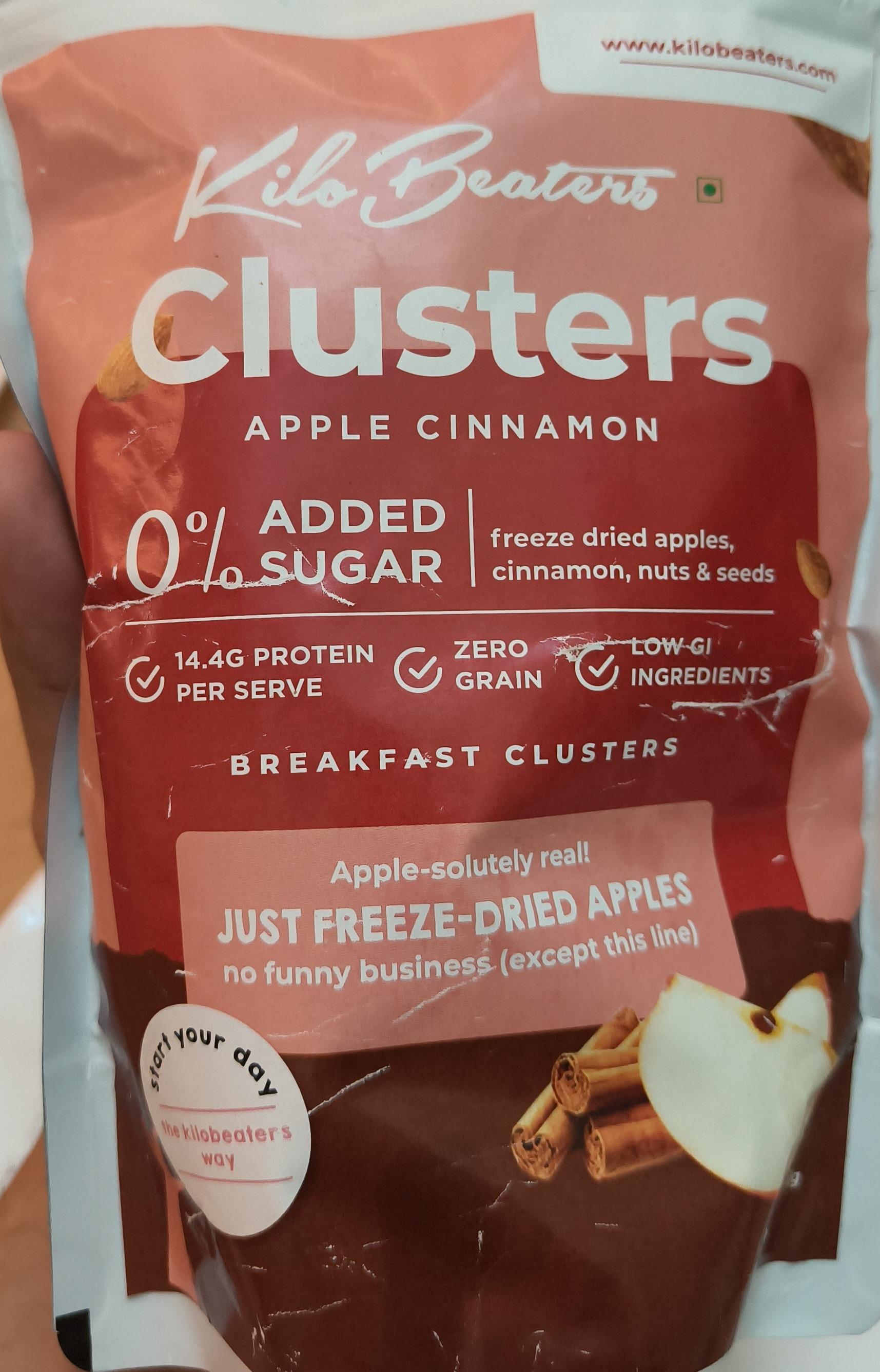 Kilo Beaters Clusters Apple Cinnamon