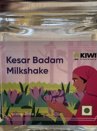 Kiwi Kisan Window Kesar Badam Milkshake