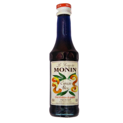 Le Sirop De Monin Curacao Bleu