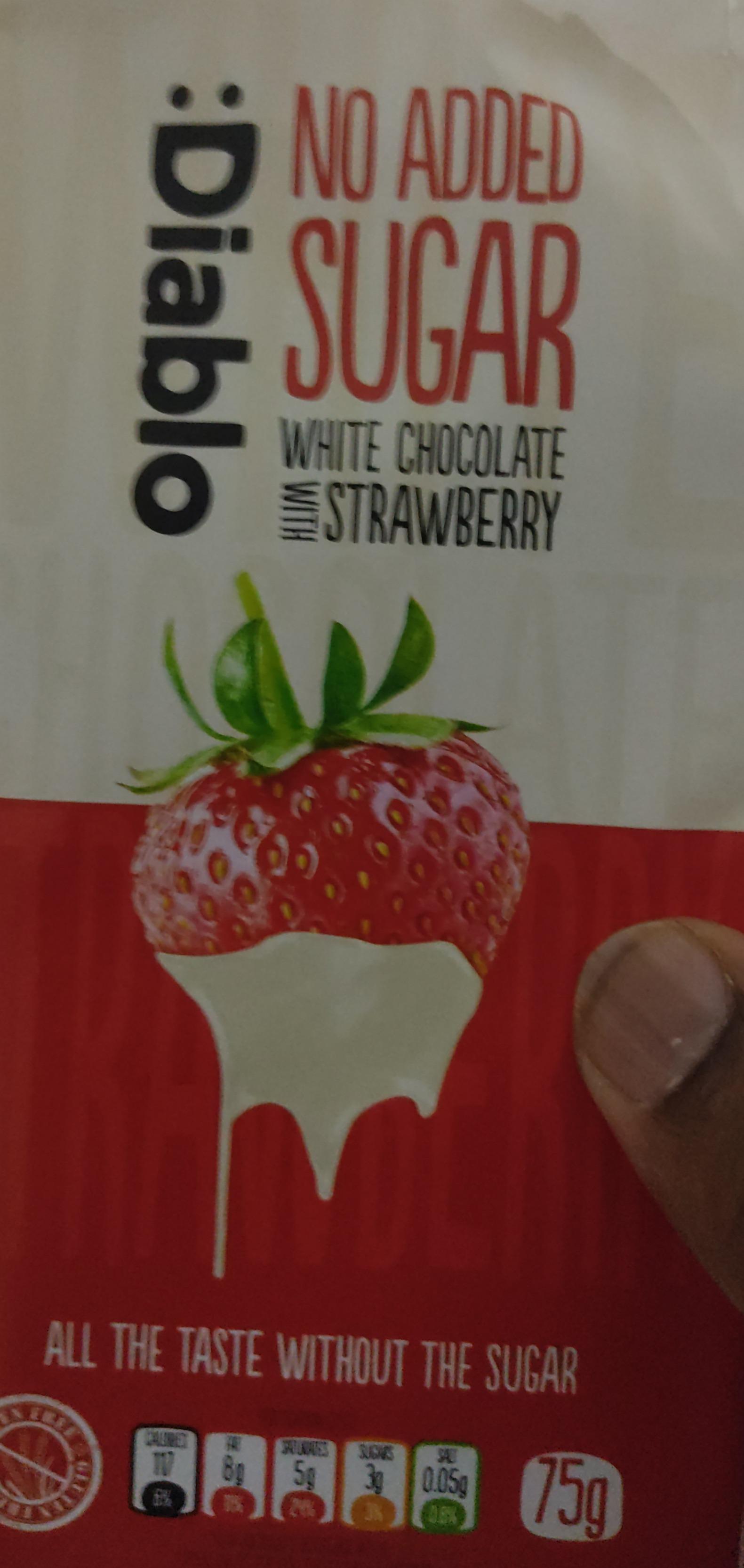 Diablo White Chocolate With Strawberry
