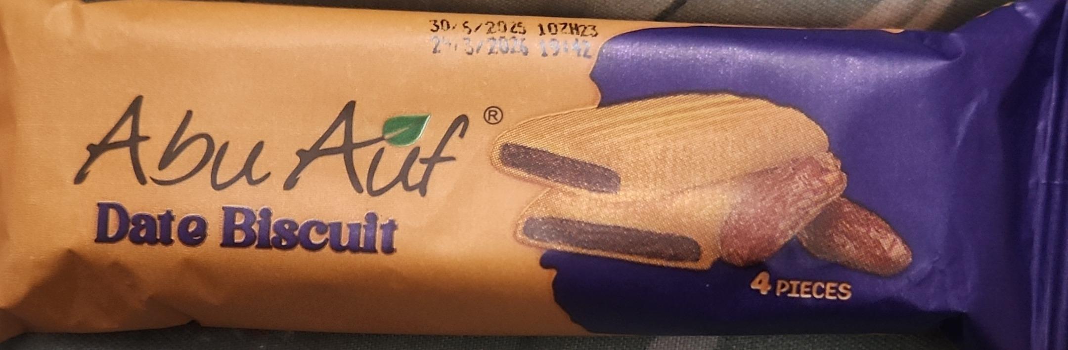 Abu Auf Date Biscuit
