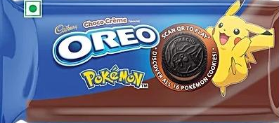 Cadbury Oreo Choco Creme Pokemon Sandwich Biscuit
