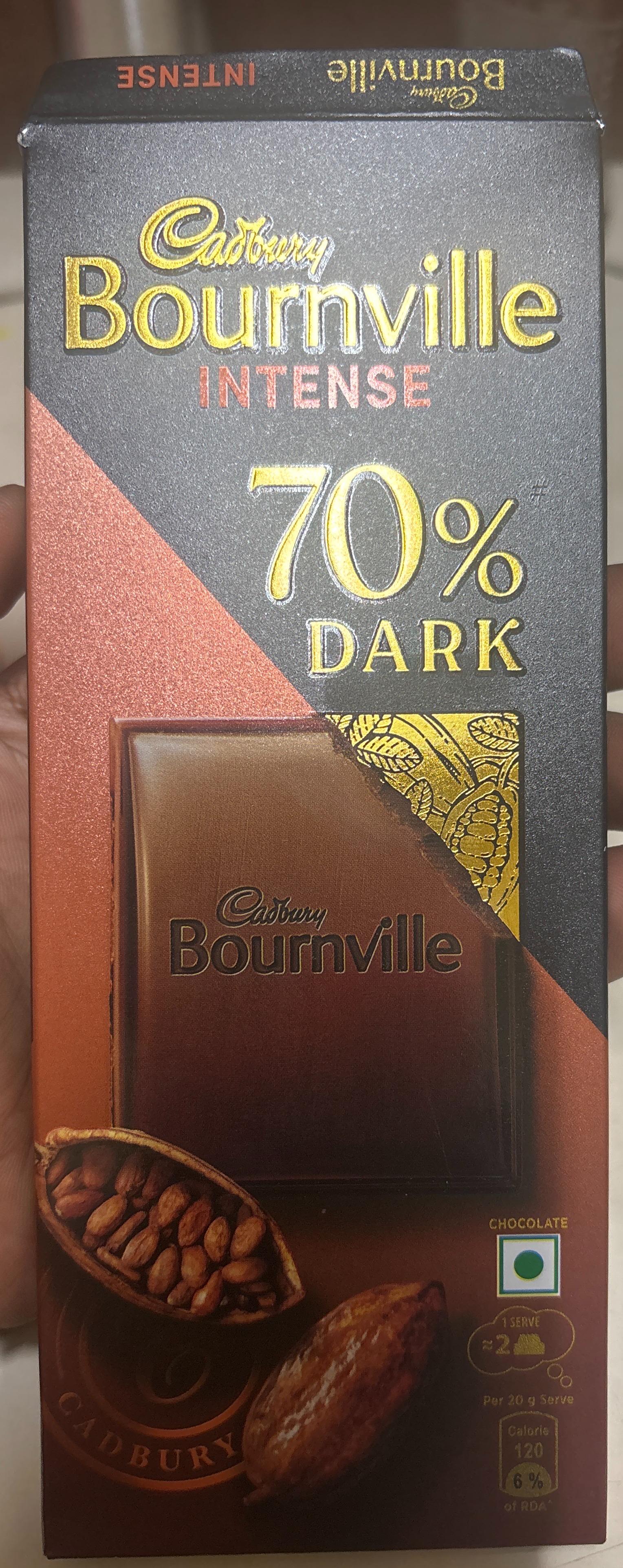 Cadbury Bournville Intense 70% Dark Chocolate