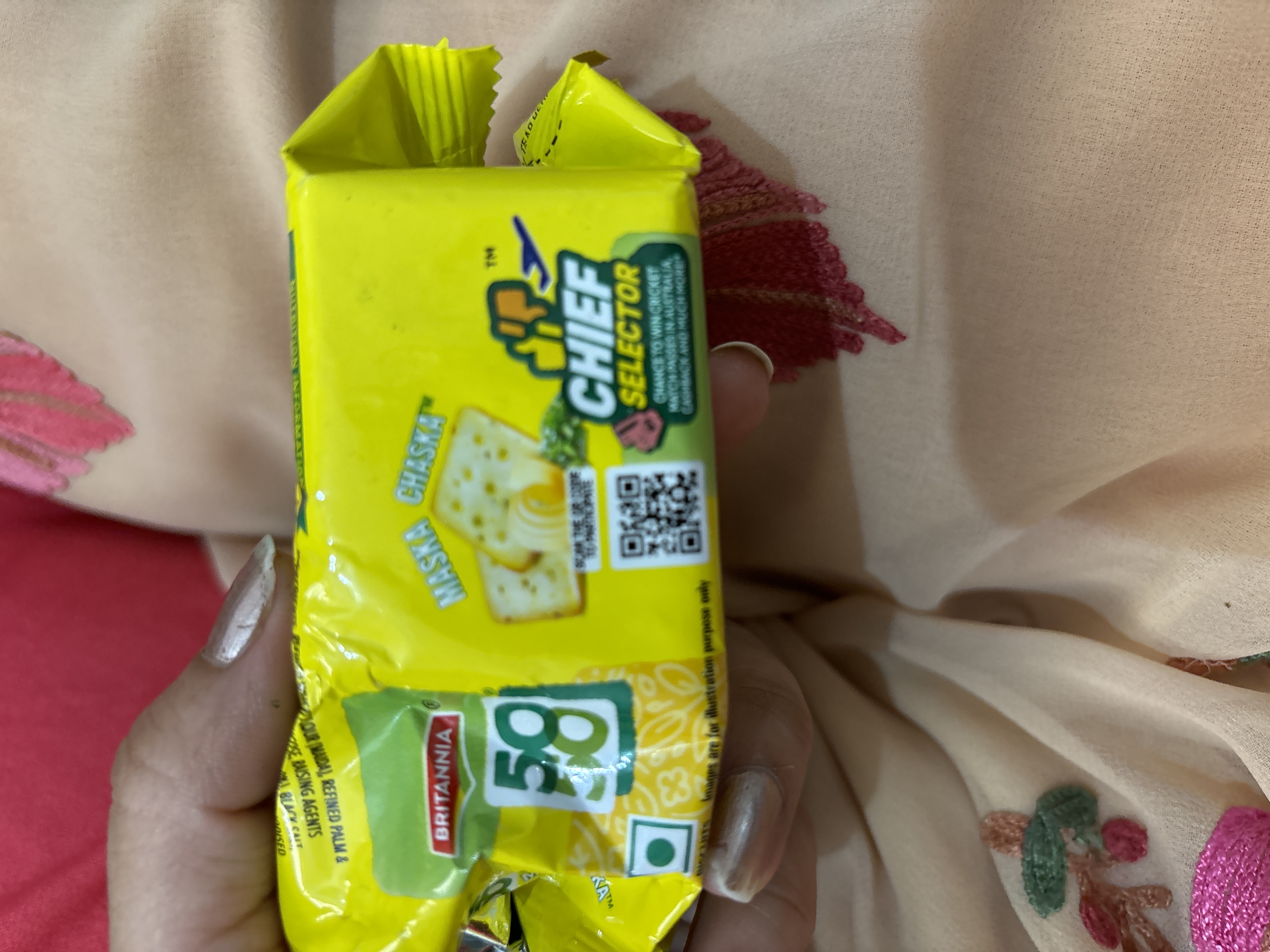 Britannia 50 50 Maska Chaska Biscuits