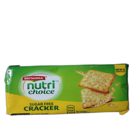 Britannia Nutri Choice Sugar Free Cracker Biscuits
