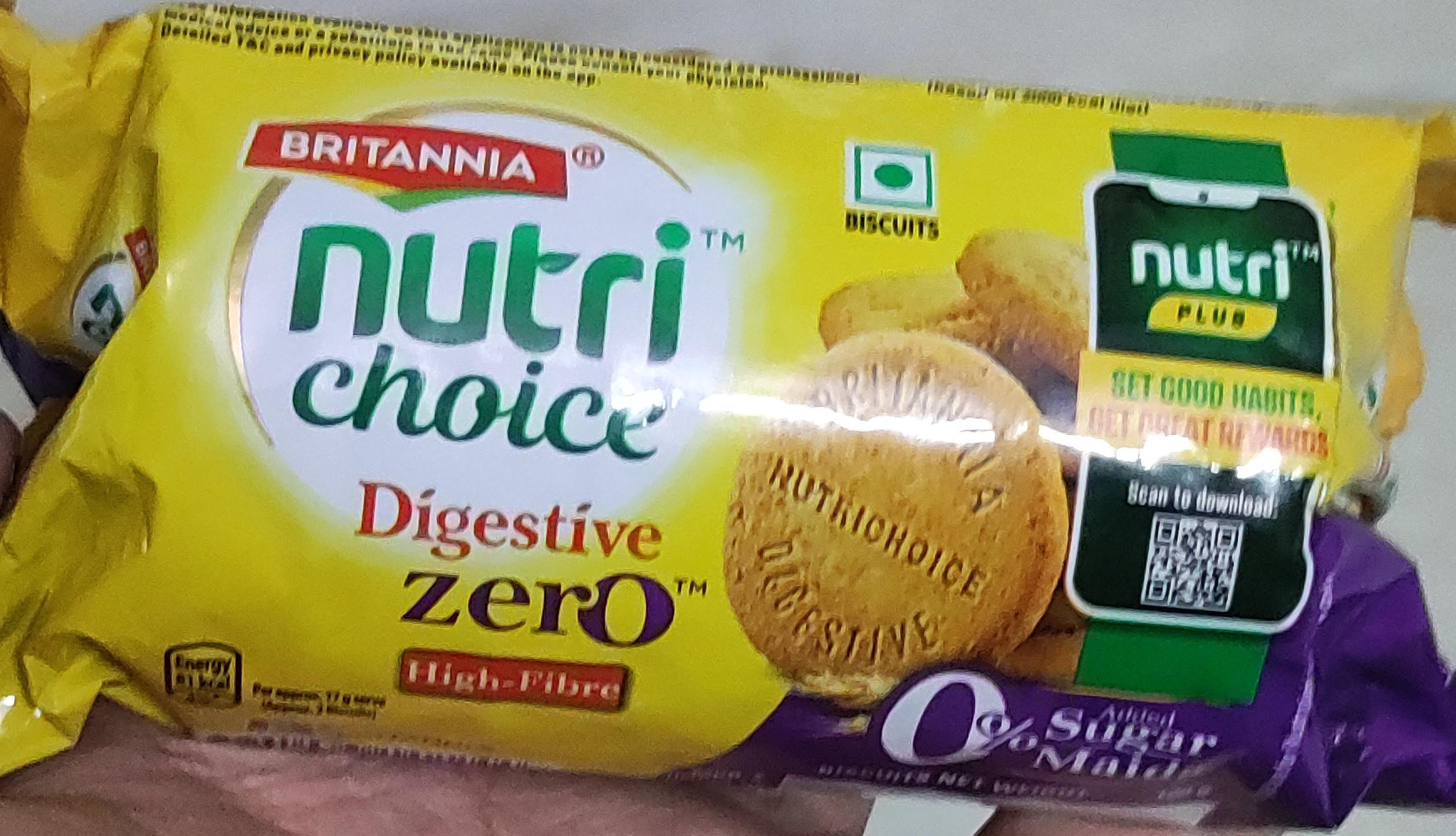 Britannia Nutri Choice Digestive Zero Biscuits