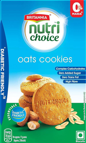Britannia Nutri Choice Oats Cookies