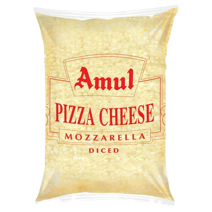 Amul Pizza Cheese Mozzarella Diced