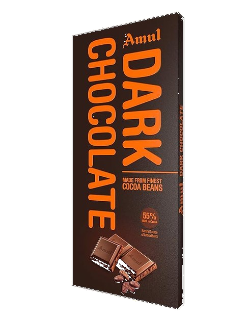 Amul Dark Chocolate Made From Finest Cocoa Beans