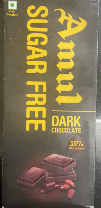 Amul Dark Chocolate Sugar Free