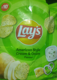 Lay's Potato Chips American Style Cream & Onion Flavour