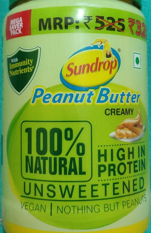 Sundrop Peanut Butter Creamy