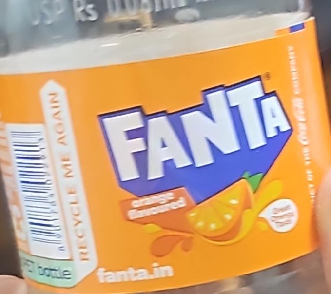 Fanta Orange flavoured
