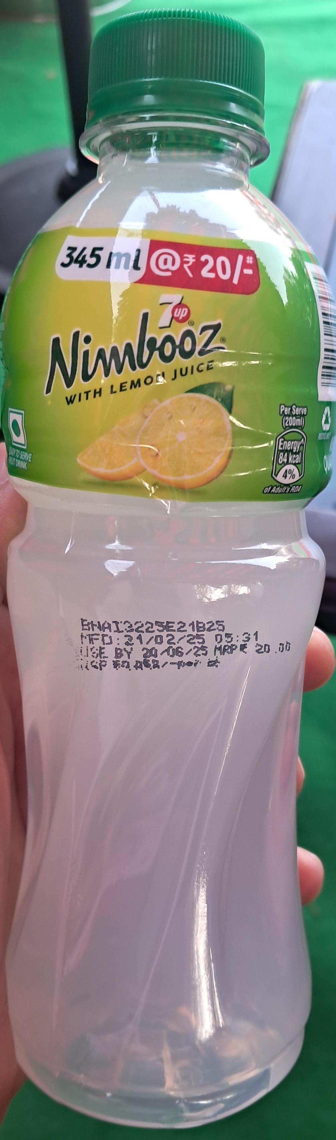 7Up Nimbooz With Lemon Juice