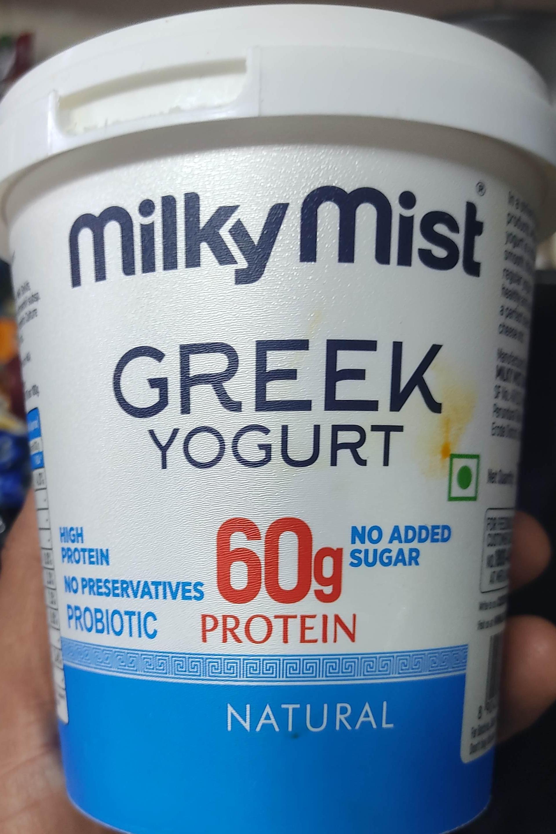 Milky Mist Greek Yogurt