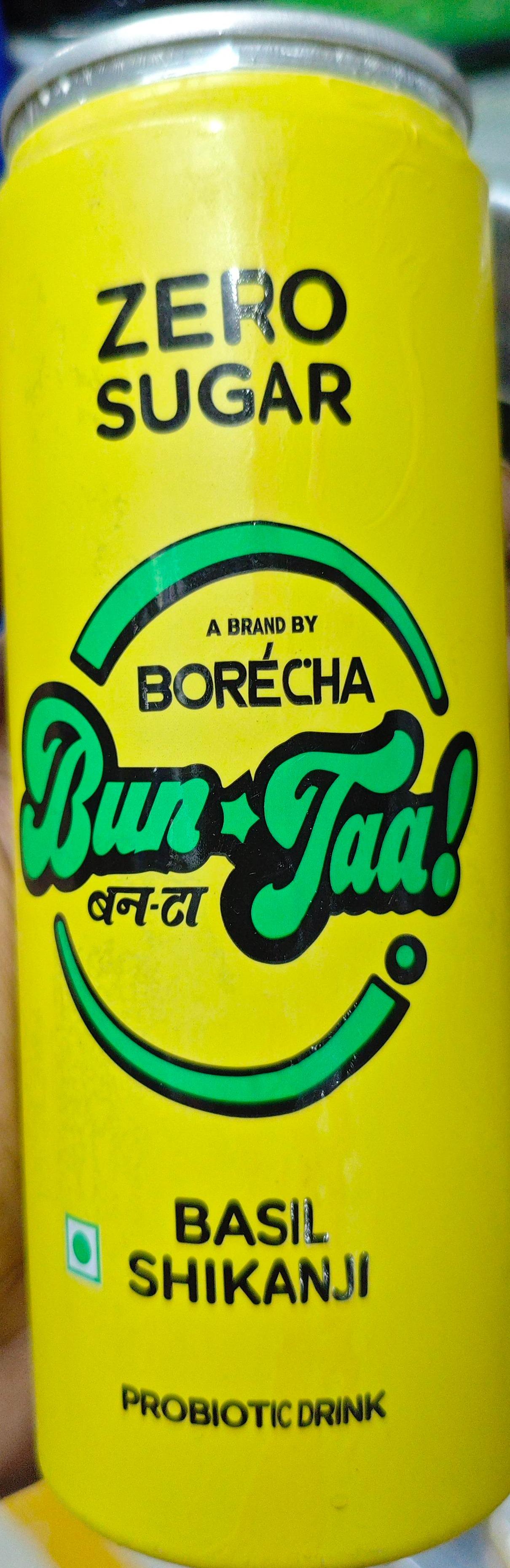 Borecha Bun-Taa! Basil Shikanji Probiotic Drink
