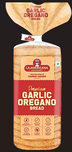 LA Americana Gourmet Premium Garlic Oregano Bread