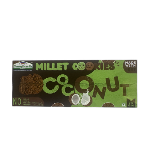 Tummy Friendly Foods Coconut Millet Cookies