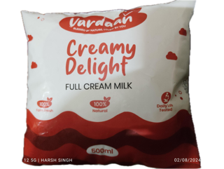 Vardaan Creamy Delight Full Cream Milk