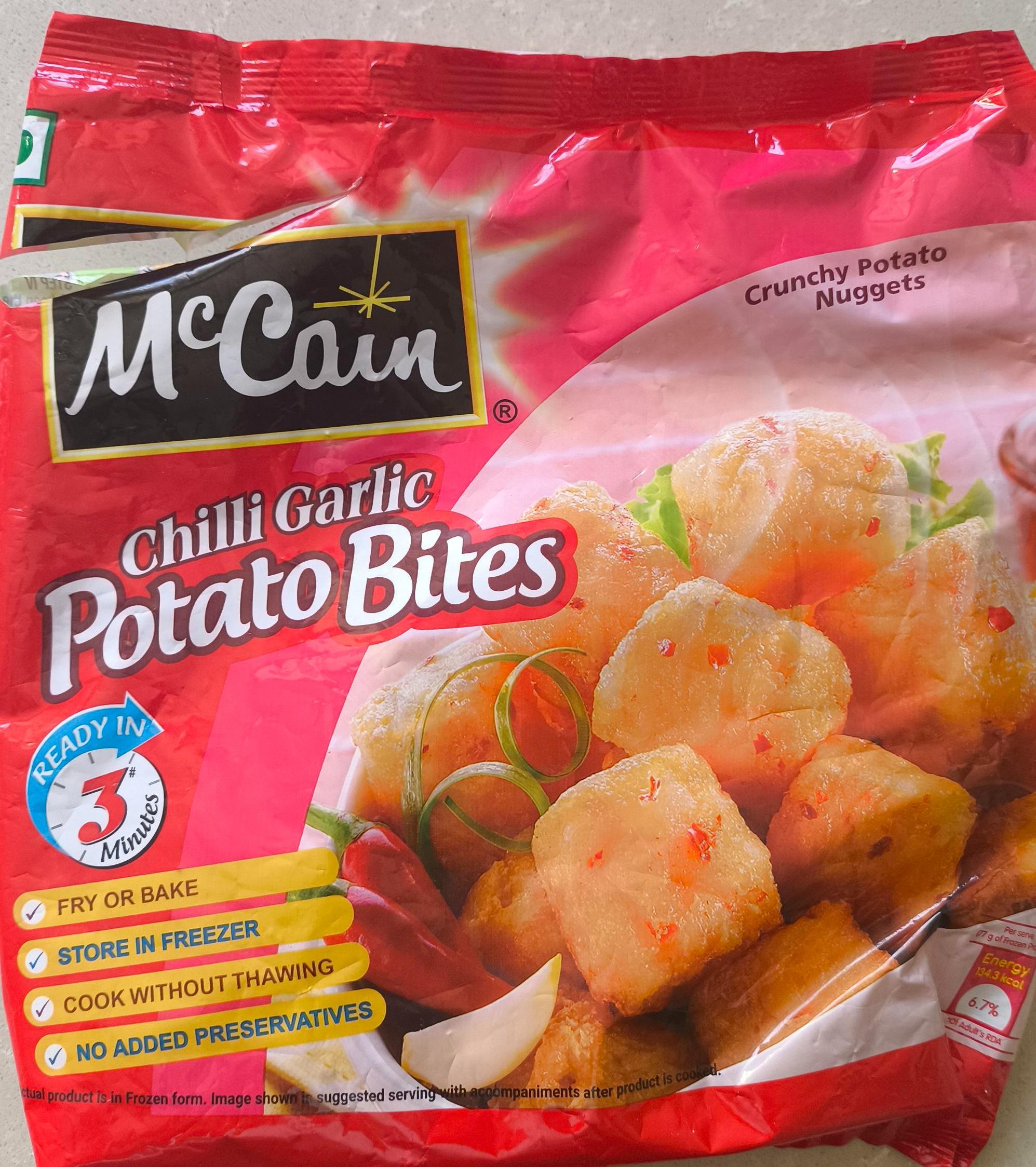 McCain Chilli Garlic Potato Bites