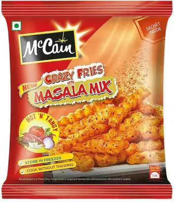 McCain Crazy Fries With Masala Mix