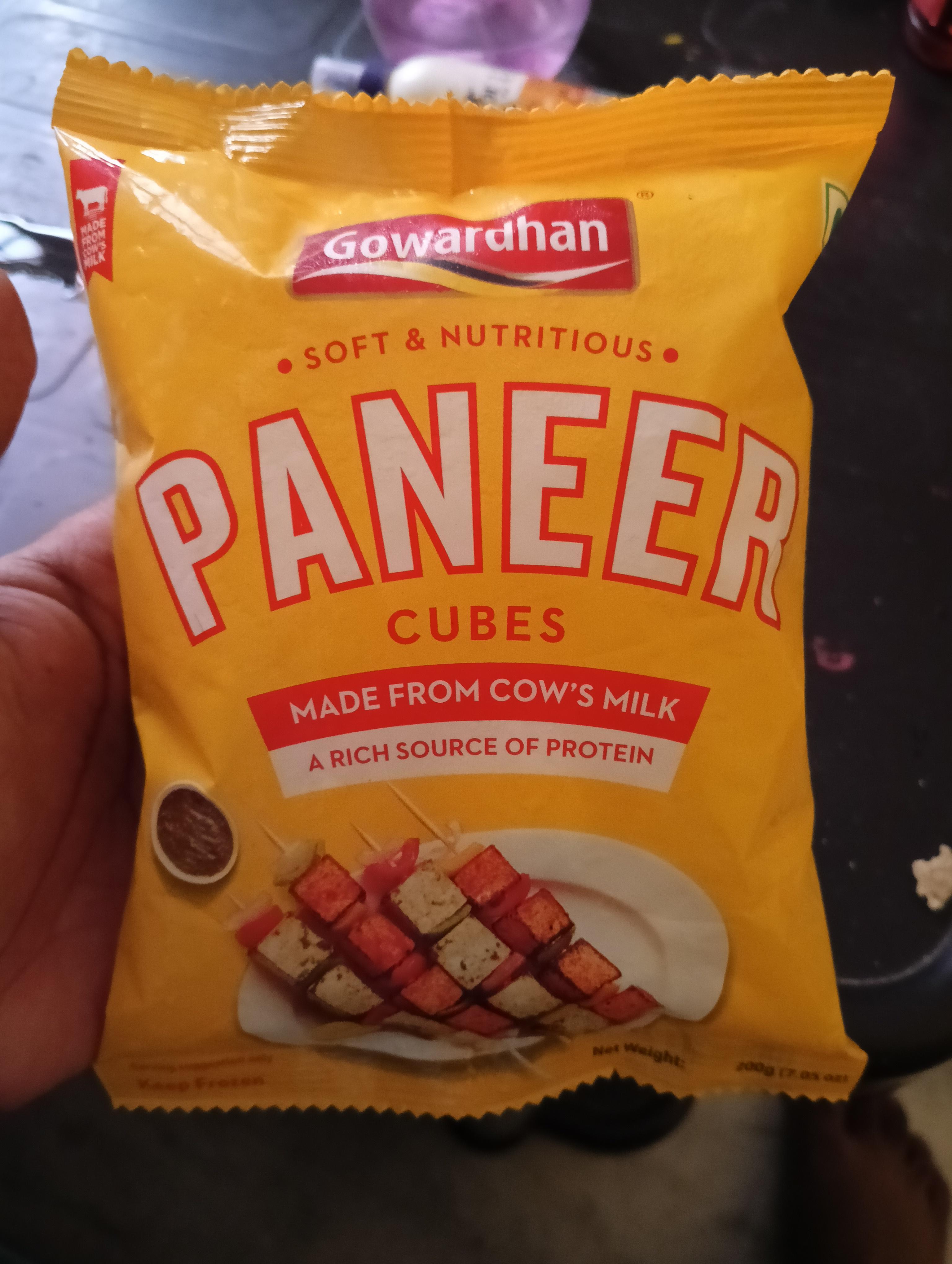 Gowardhan Paneer Cubes