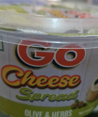 Go Cheese Spread Olive & Herbs