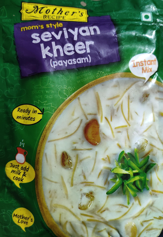 Mother's Recipe Seviyan Kheer (Payasam)
