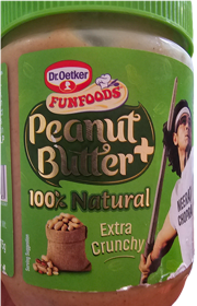 Dr.Oetker Funfoods Peanut Butter Extra Crunchy