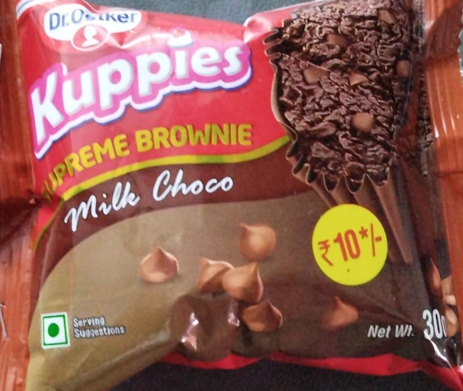Dr. Oetker Kuppies Supreme Brownie Milk Choco