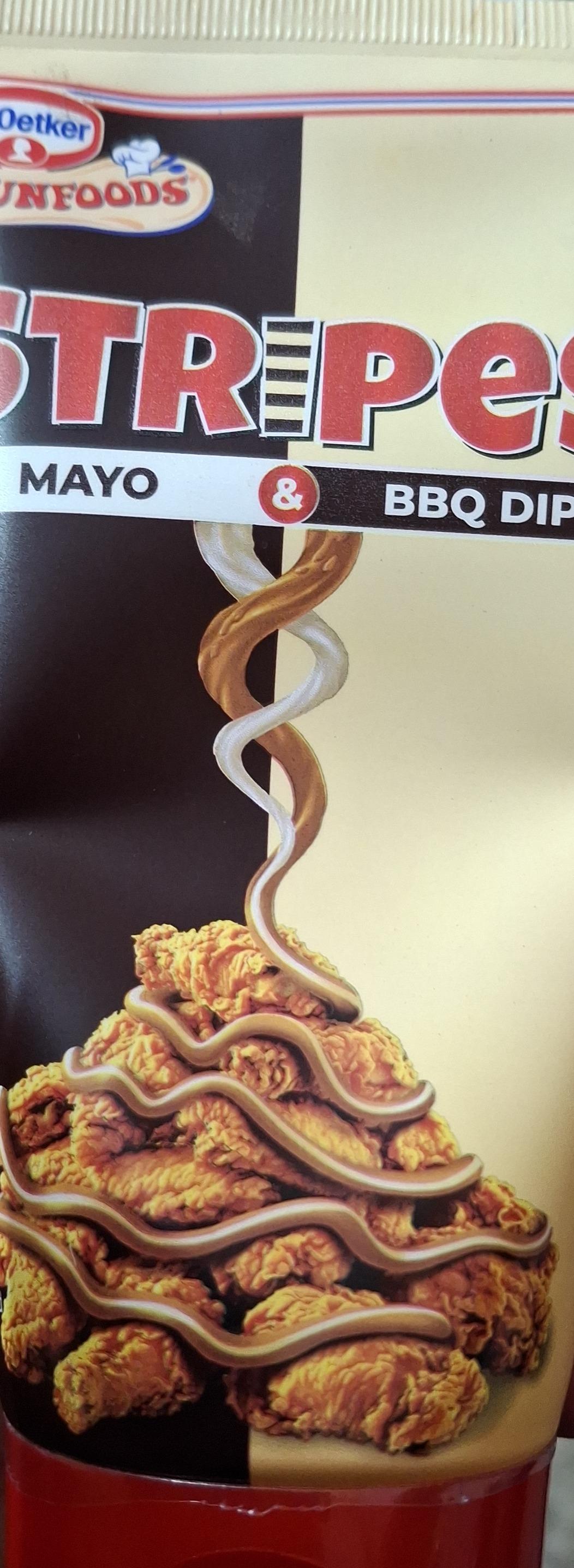Dr. Oetker Funfoods Stripes Mayo & Bbq Dip