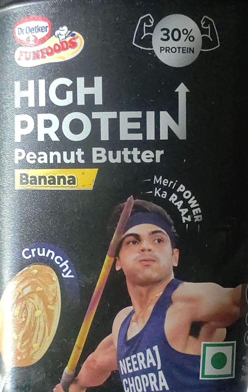 Dr. Oetker Funfoods High Protein Peanut Butter Banana