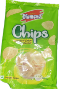 Yellow Diamond Chips Cream 'N' Onion Flavour